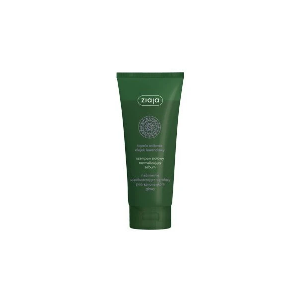 Ziaja, szampon ziołowy normalizujący sebum, topola osikowa i olejek lawendowy, 200ml