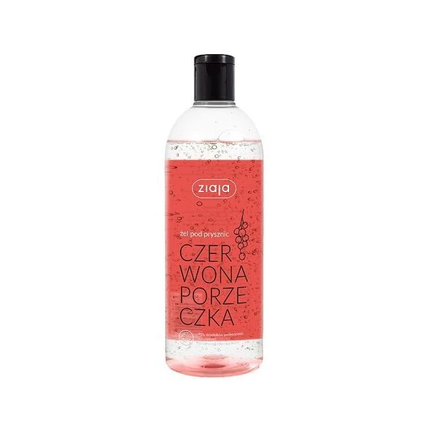 Ziaja, żel pod prysznic, czerwona porzeczka, 500ml