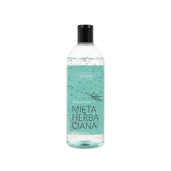 Ziaja, żel pod prysznic, mięta herbaciana, 500ml