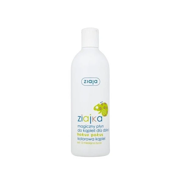 Ziaja Ziajka, magiczny płyn do kąpieli, hokus pokus, kolorowa kąpiel, po 1 roku życia, 400ml