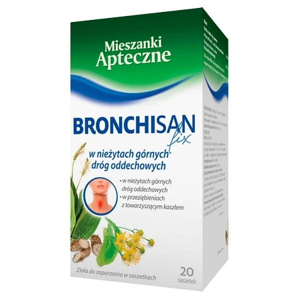 Mieszanki Apteczne, Bronchisan fix, 20 saszetek