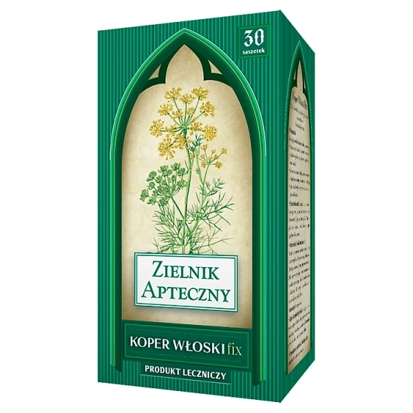[DATA - 2027-01-31] Zielnik Apteczny, Koper włoski fix, 30 torebek