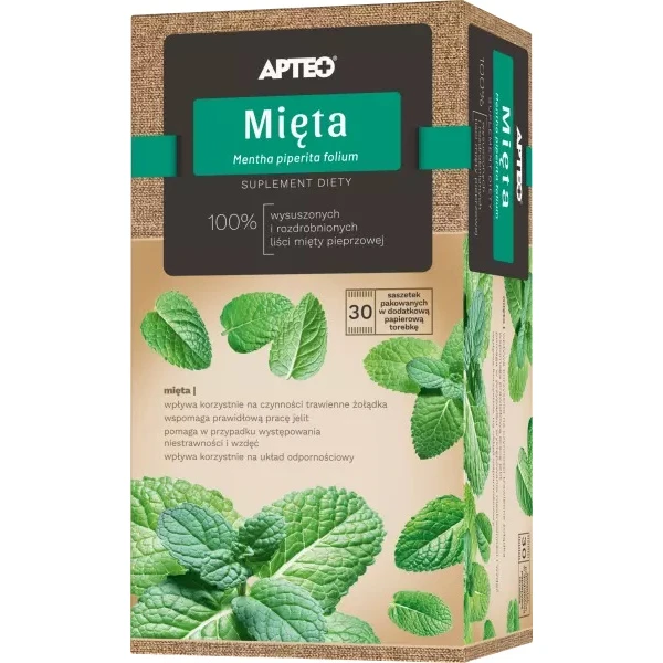 Mięta, Apteo, 30 saszetek