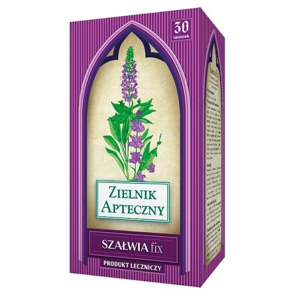 [DATA - 2026-10-31] Zielnik Apteczny, Szałwia fix, 30 torebek