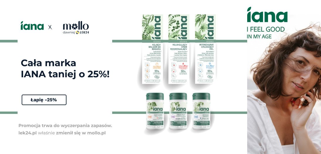 Produkty Iana z rabatem -25%